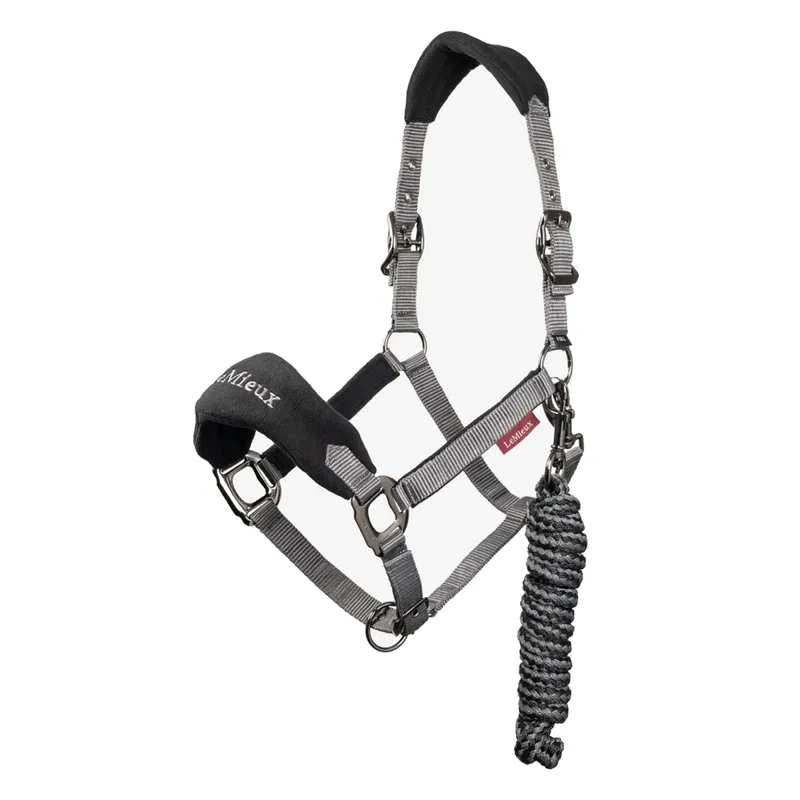 LeMieux Vogue Headcollar - Black/Grey